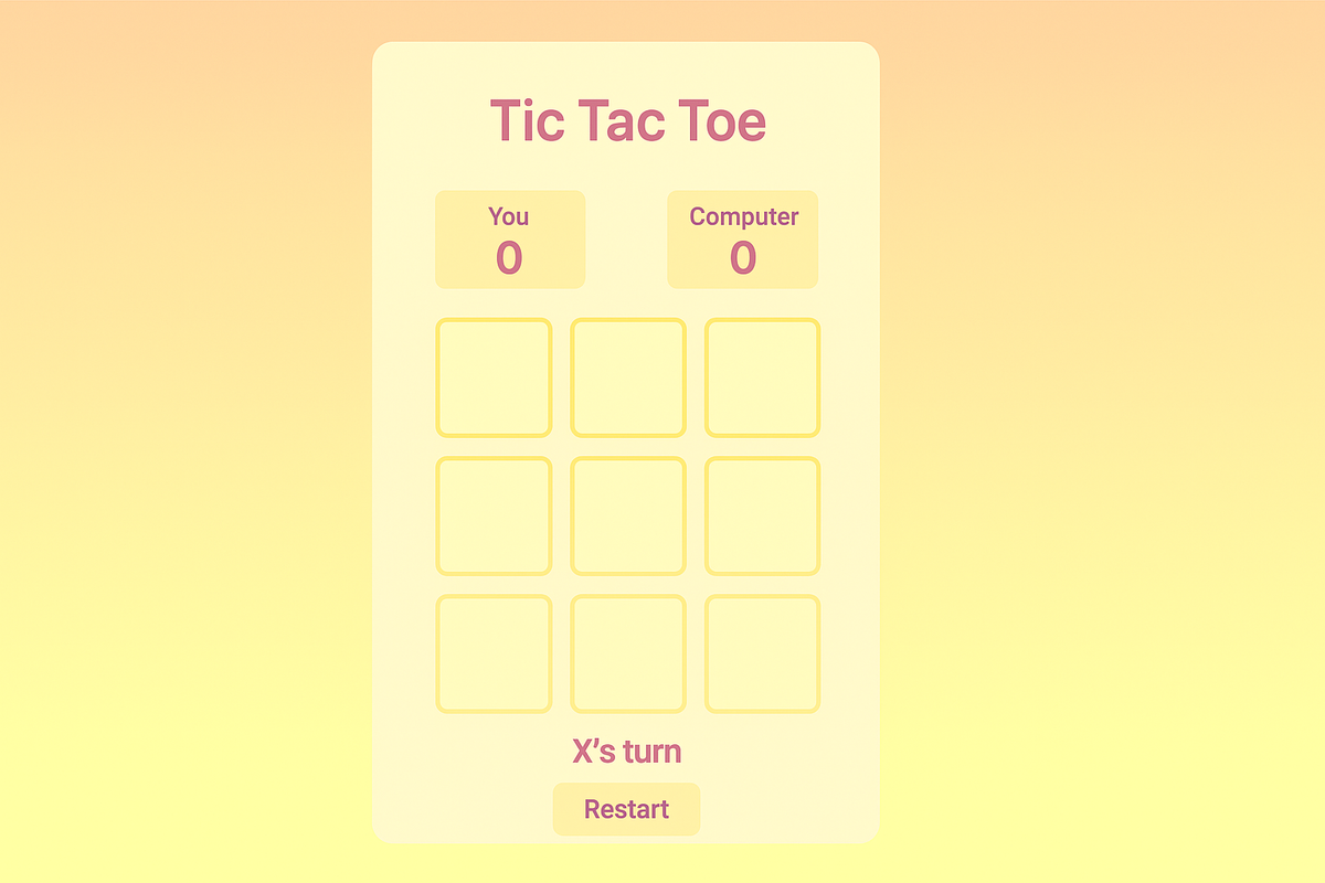 Tic Tac Toe Preview