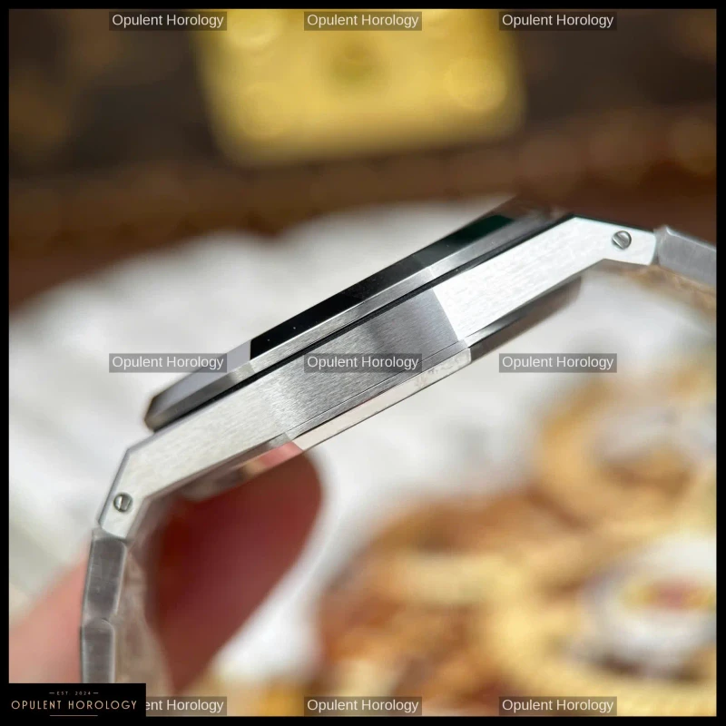 Audemars Piguet Royal Oak Jumbo Extra-Thin Openworked 16204 Stainless Steel Skeleton 39mm