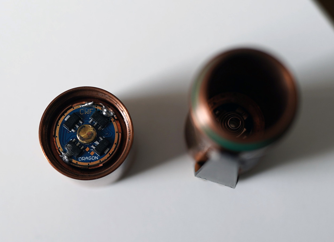 Huckleberry CWF Dragon Copper Custom Blue Second 5000k (5)