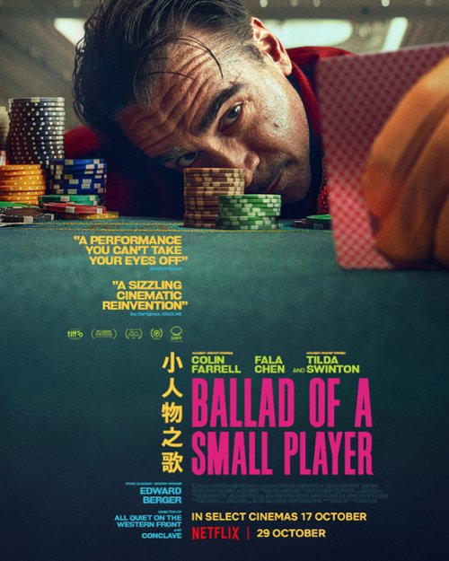 Ballada o drobnym karciarzu / Ballad of a Small Player (2025) PL.720p.WEB-DL.XviD.DD5.1-K83 / Lektor PL