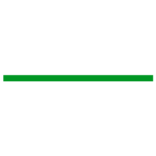 icone trait vert