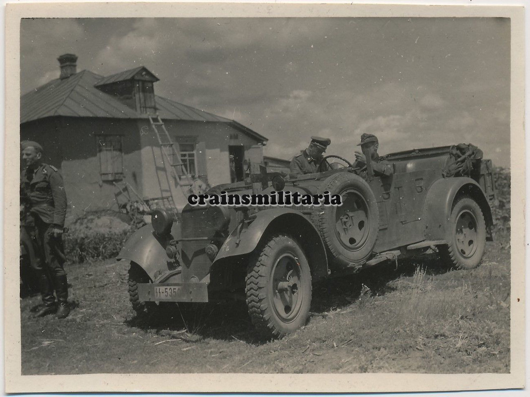 Orig. Foto Mercedes Benz Kübelwagen Pkw b. Quartier JURBARKAS Me
