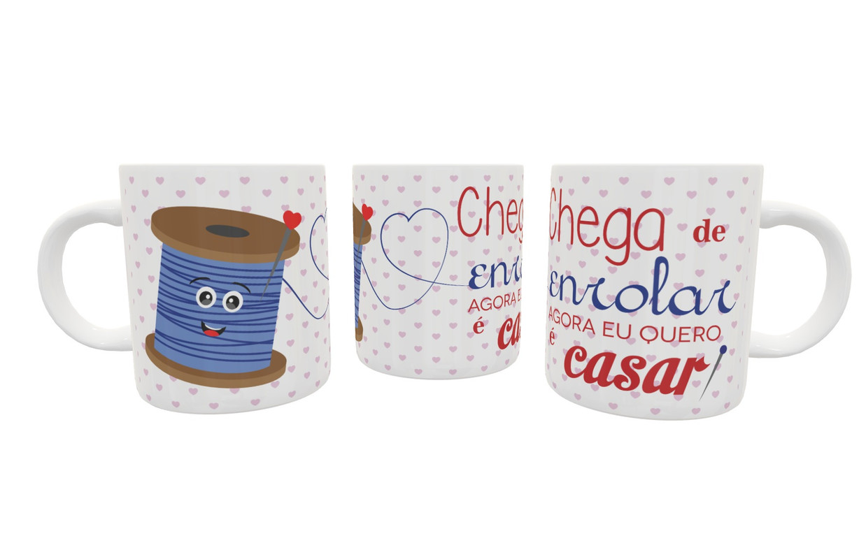 Caneca Personalizada Casamento Modelo 03