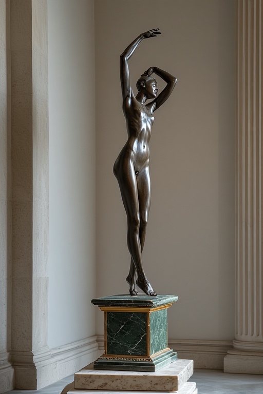 A-bronze-sculpture-depicting-a-20