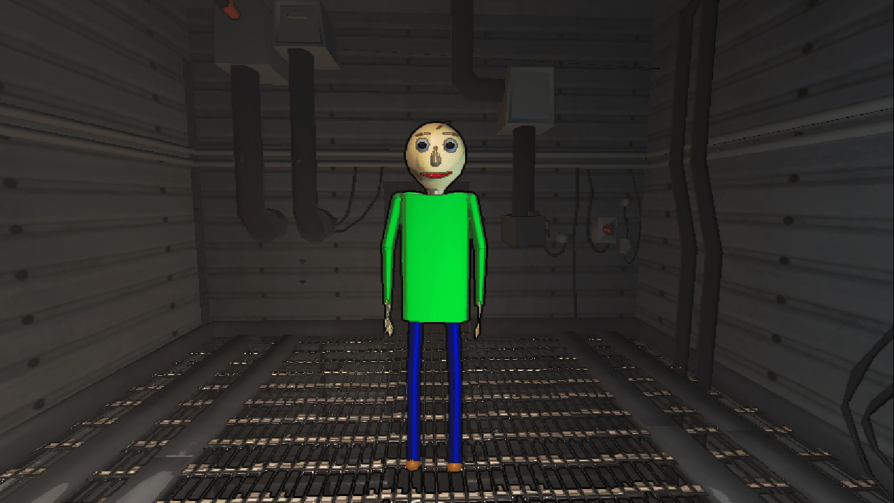 Baldi's happy!