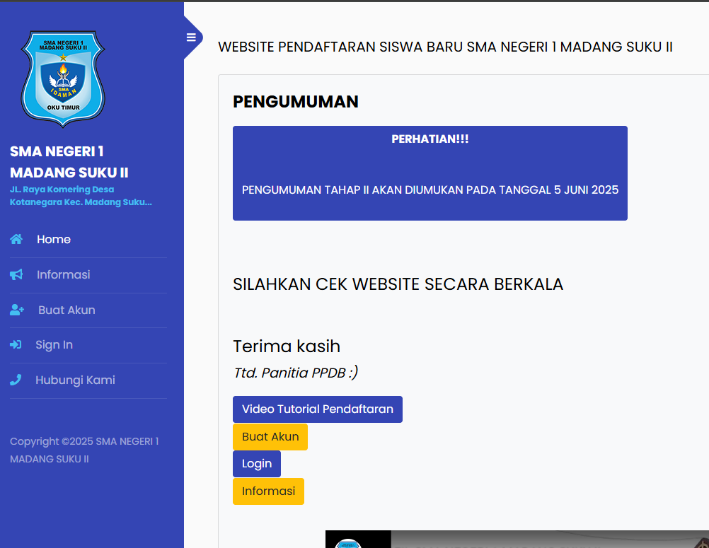 SLOT BAYAR PULSA AXIS SMA NEGERI 1 MADANG SUKU II