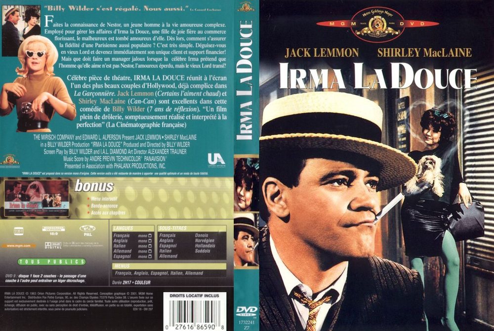 Sladká Irma / Irma la Douce (1963)