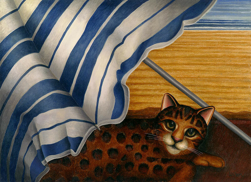 13-cat-at-beach-carol-wilson