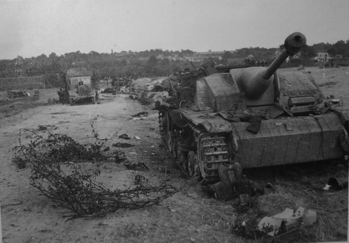 Falaise Gap German Tank