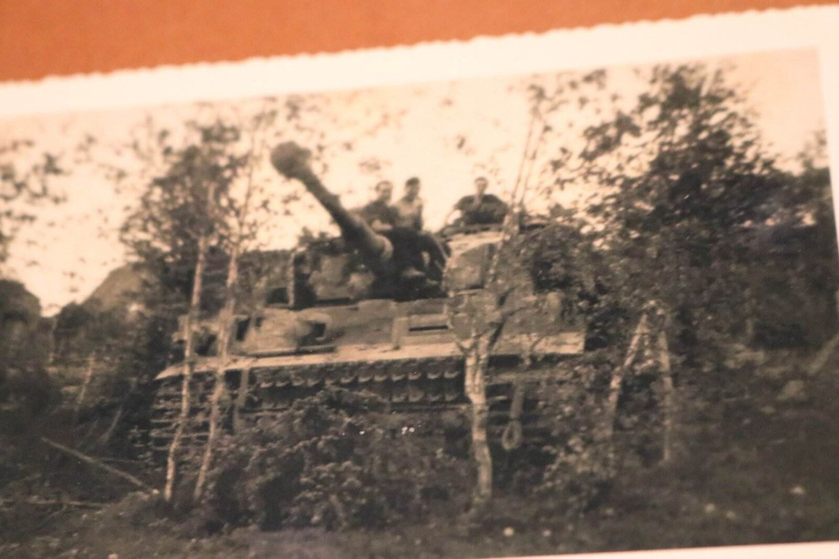 zerstörter Panzer Panther SdKfz (3)