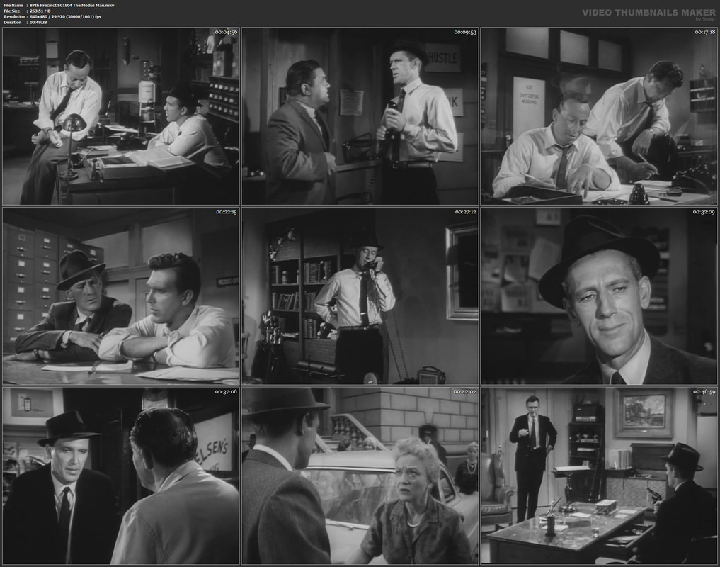 87th Precinct S01E04 The Modus Man.mkv