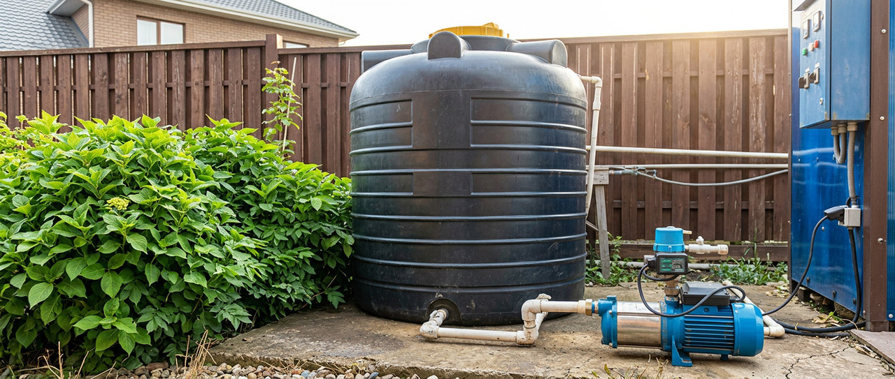 Емкости для систем полива на участке