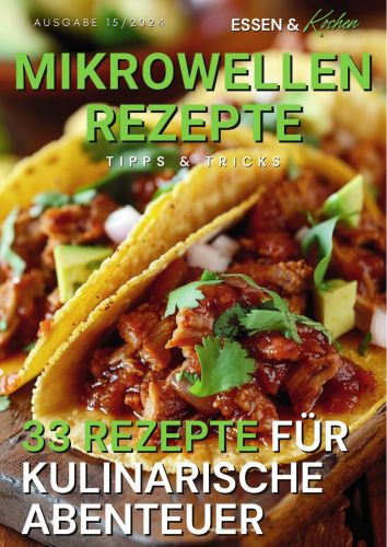 Cover: Essen und Kochen Tipps und Tricks Magazin No 15 2024
