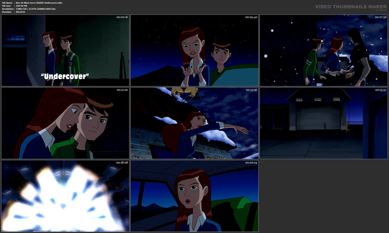 Ben 10 Alien Force S02E05 Undercover.mkv
