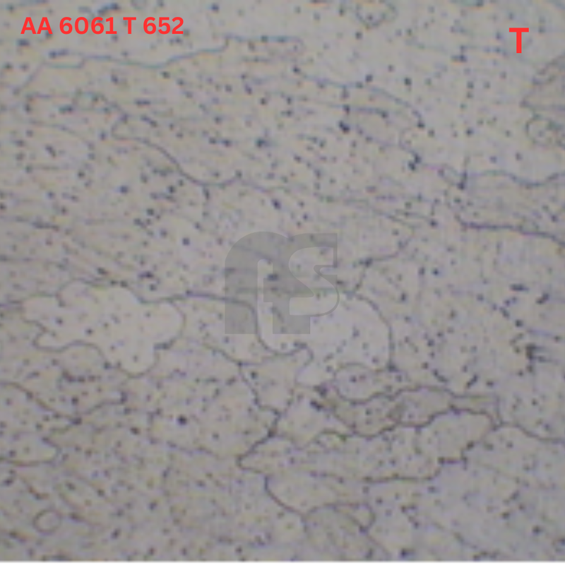 Metallurgical Microstructure 9 - AA 6061 T 652