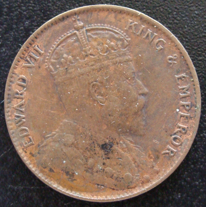 ¡¡Mis normalitas!! 1 Centavo Rupia. Ceilán (1905) SRI-1-Centavo-Rupia-1905-anv