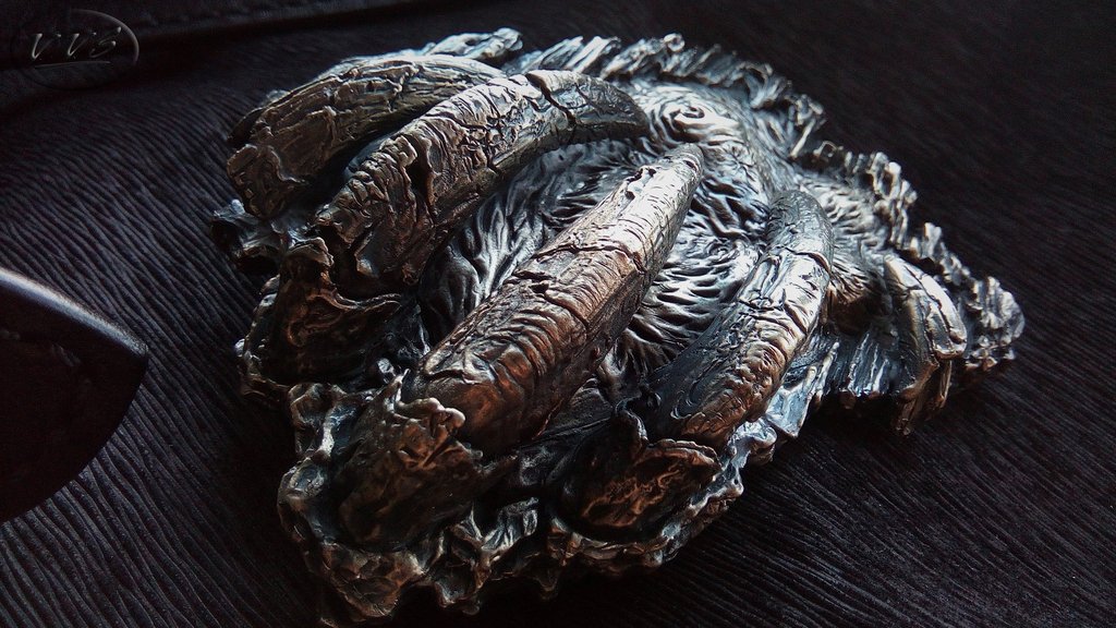 пряжка медведь литая большая нейзильбер4