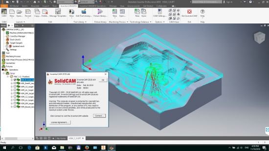 InventorCAM 2018 SP2 HF8 for Autodesk Inventor [x64] 2019