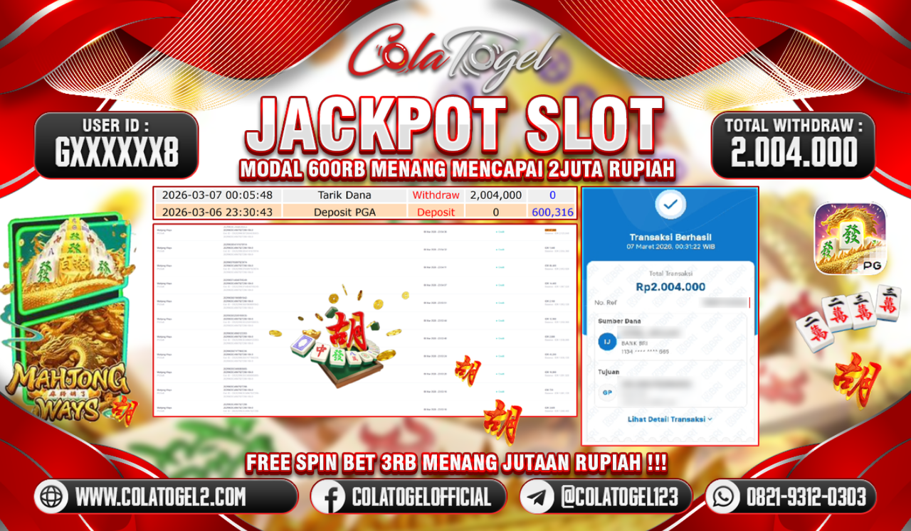 JACKPOT SLOT GACORR!!