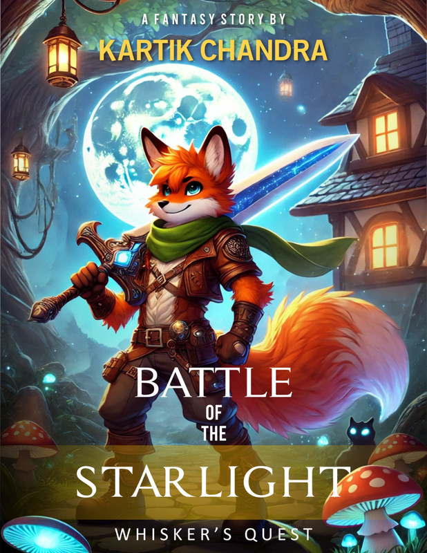Battle of The Starlight: Whisker's Quest Cover