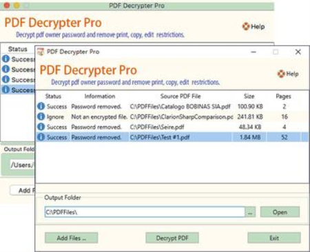 PDF Decrypter Pro 4.5.2 DC 10.03.2022