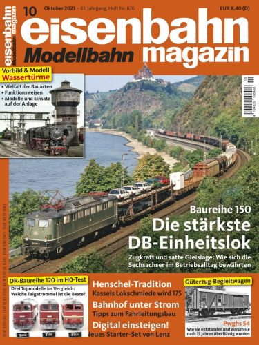 Eisenbahn Modellbahn Magazin Oktober No 10 2023