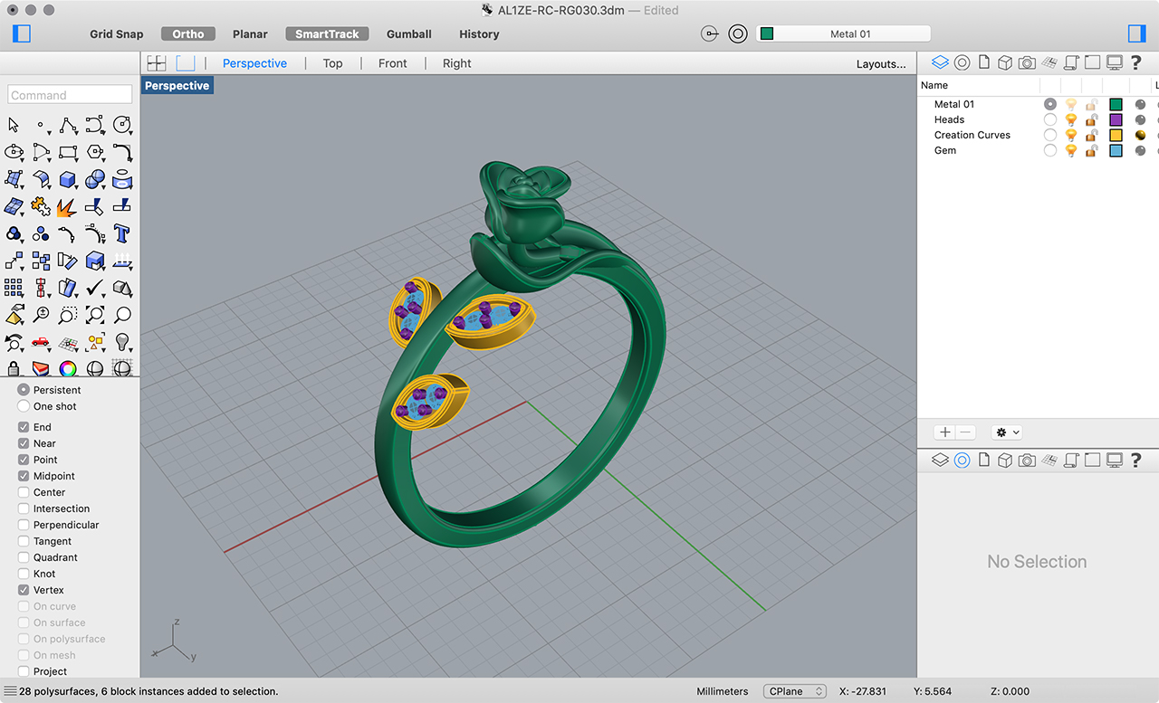 Rhinoceros 3D Software de modelado 3D 3