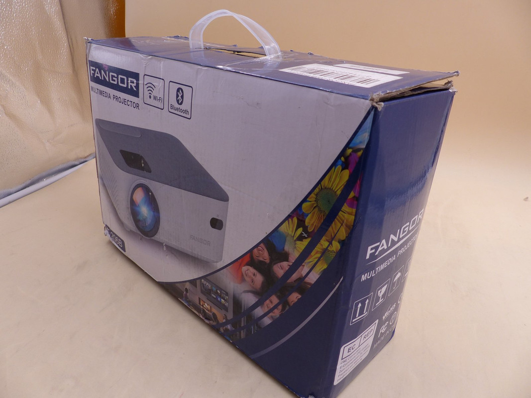FANGOR F-206B MULTIMEDIA BLUETOOTH AND WIFI HD PROJECTOR FANGOR F-206B MULTIMEDIA BLUETOOTH AND WIFI HD PROJECTOR