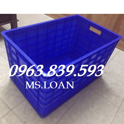 Sóng nhựa bít 8 bánh xe, thùng nhựa đựng dụng cụ / 0963.839.593 Ms.Loan Thung-nhua-dac-chu-nhat-5-banh-xe