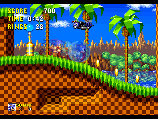 Play Genesis Sonic 2 Recreation Part One Online in your browser 