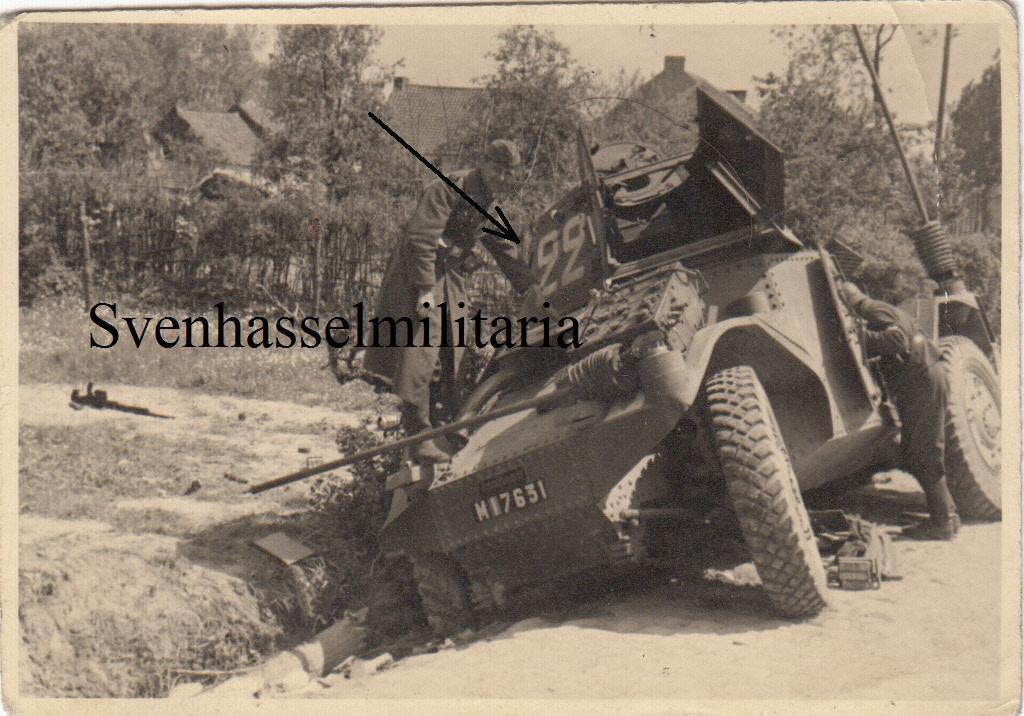 Panzer Panzerspähwagen PANHARD mit Kennung 22