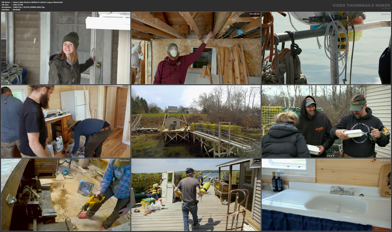 Maine Cabin Masters S04E02 A Lobster Legacy Shack.mkv