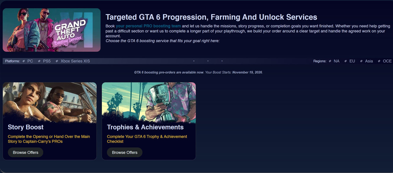 gta vi boosting