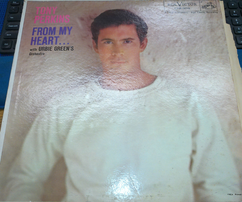 Image for From My Heart ... by Tony Perkins Record Vinyl Album LP