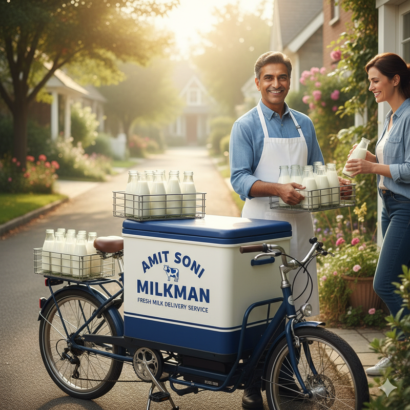 Amit Soni Sanwer Milk Vendor