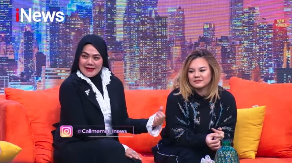 Shafa Harris dan Sarita Abdul Mukti di acara Call Me Mel