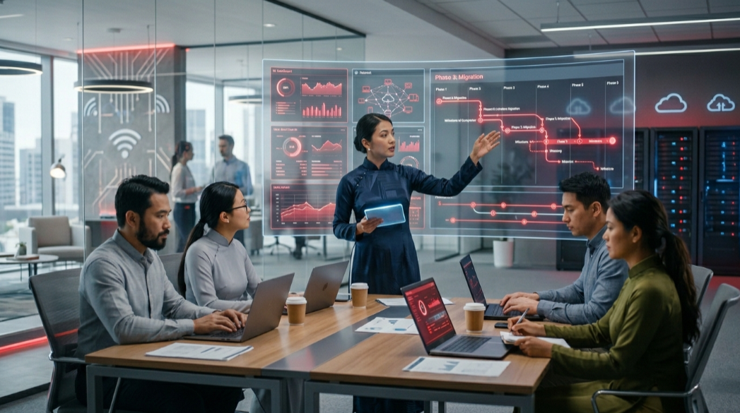 So sánh ICT Project Manager và Software Project Manager về vai trò, phạm vi công việc và mức lương trong doanh nghiệp hiện đại.