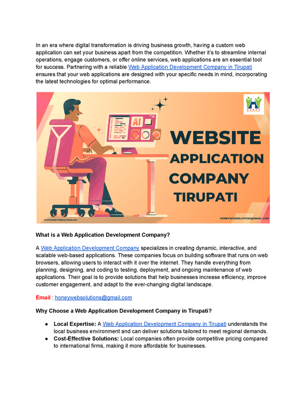 Web Application Development Company in Tirupati (1)