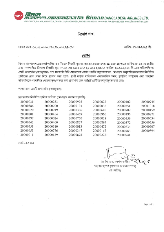 Biman-Bangladesh-Airlines-Limited-MT-Operator-Casual-Final-Result-2025-PDF