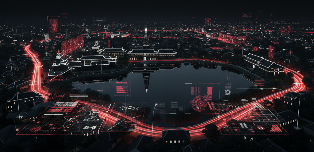 Cityscape advertising