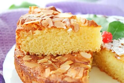 Миндальный пирог из миндальной муки