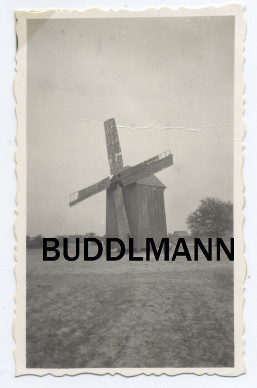 Foto Wehrmacht Windmühle Windmill Vormarsch Polen Ukraine Russland