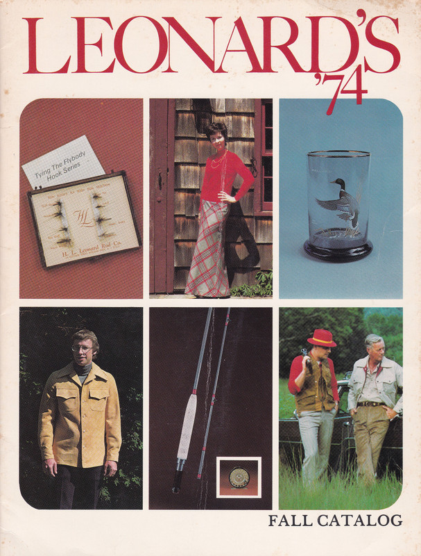CATALOG - 1974 (Fall) H L LEONARD ROD CO (cover)