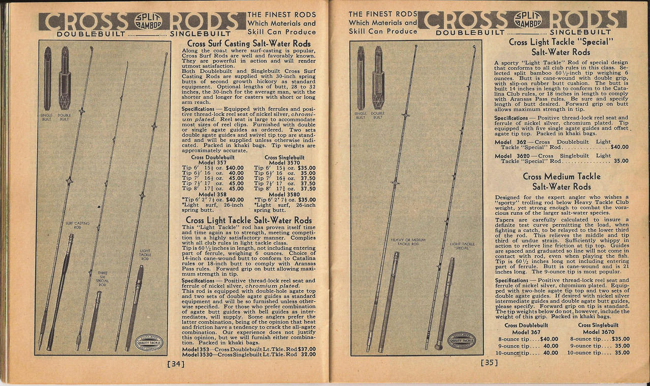 Catalogue De Pêche South Bend 1934 - 92 Pages - État Superbe - Collection