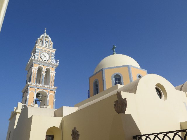 Atenas, Santorini y Mykonos: las joyas de Grecia. - Blogs de Grecia - DÍA 4: Martes 8 de Septiembre de 2015: Santorini (Kamari, Fira y Firostefani) (5)