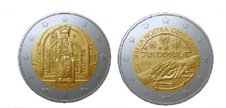 2€ conmemorativos Andorra 2021 And2021