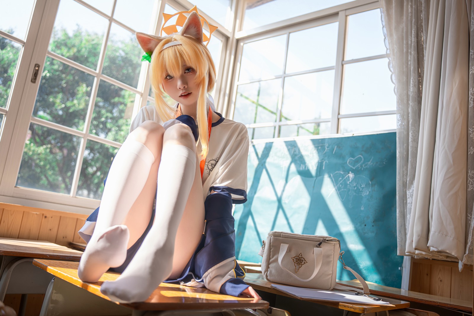 纸悦Etsu_ko《玛丽体操服》运动系写真图集｜元气少女主题[64P-356.8M]插图5