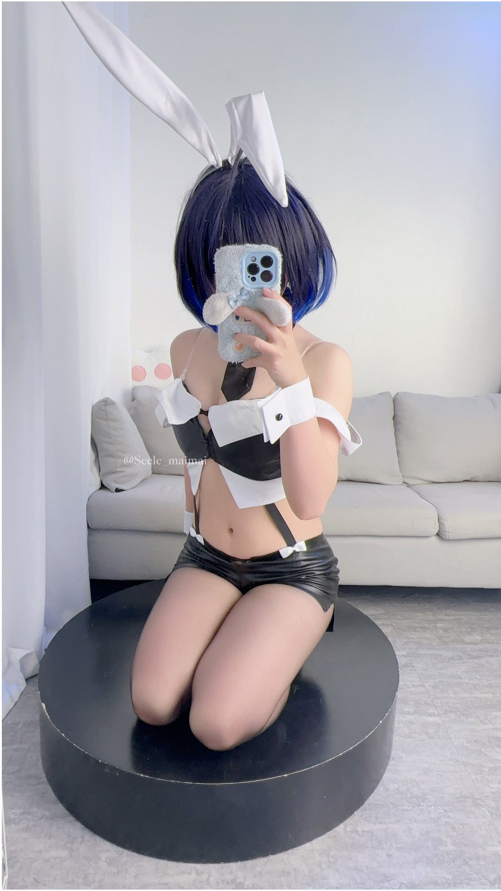 Seele麦麦兔女郎希儿 Cosplay 写真集｜崩坏3高质量高清图包（83P-147.3M）插图1