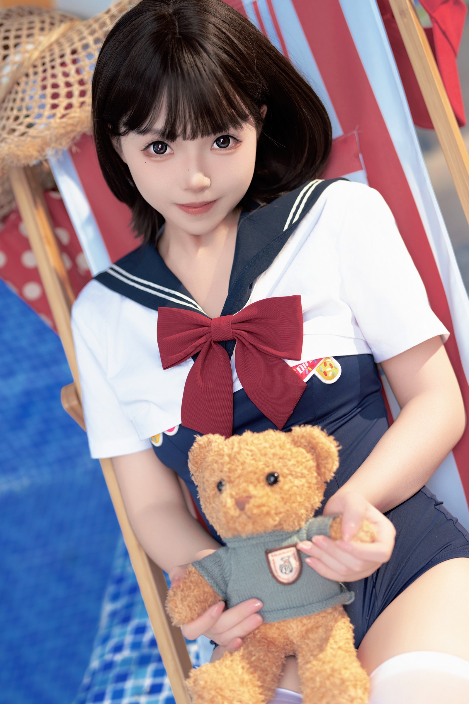 Bangni邦尼 – 反差 JK 泳装 Cosplay 写真集（97P-7V-841.3MB）插图3