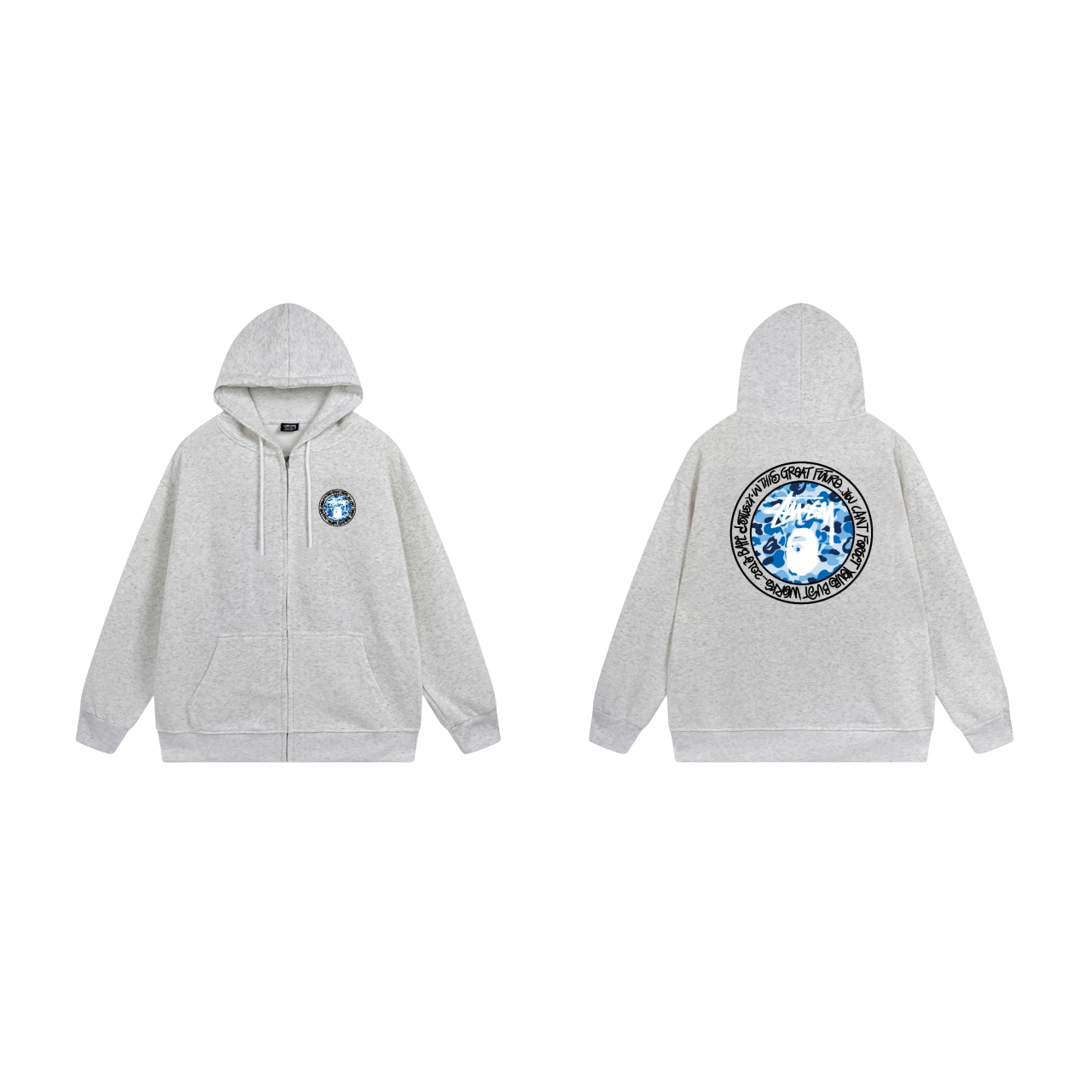 Stussy Stussy Zipper Hoodie — Latest Finds find on LitBuy Finds